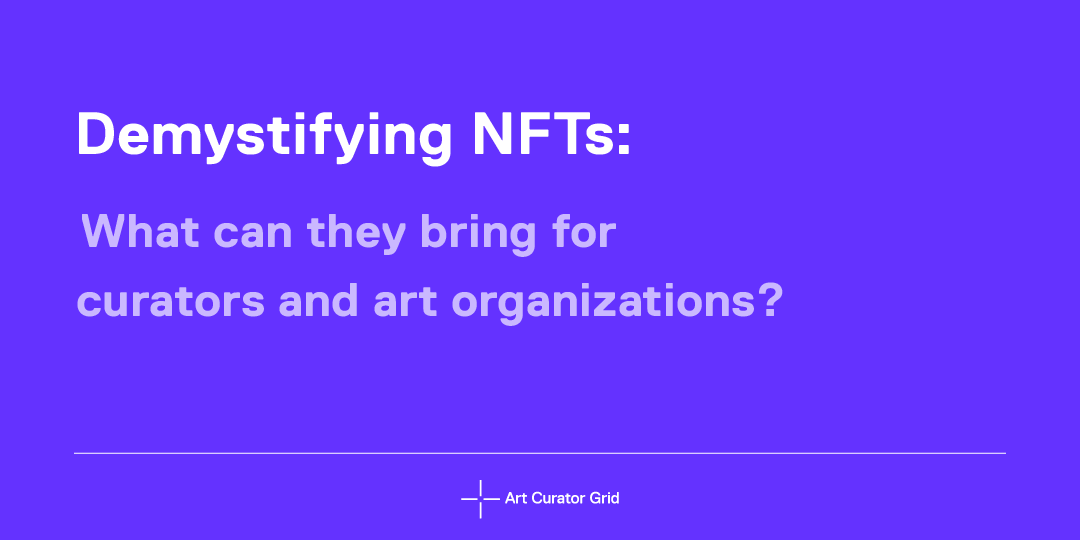OUR REPORT IS OUT! Understand NFTs and how they can revolutionize the art world